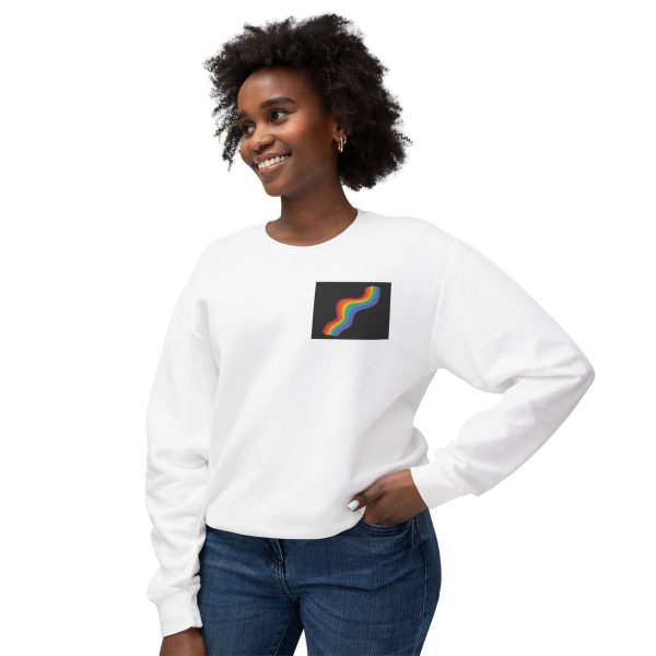 Trans Rights are Human Rights - Crewneck Sweatshirt - Image 4