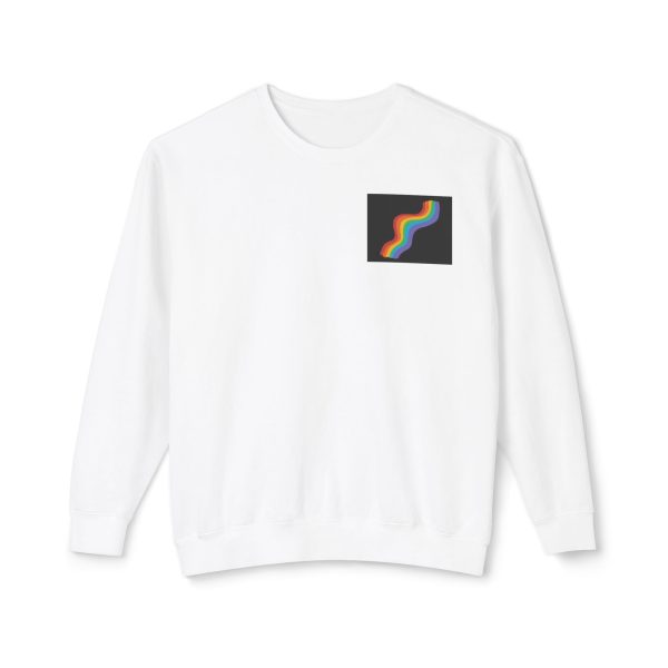 Trans Rights are Human Rights - Crewneck Sweatshirt - Image 2