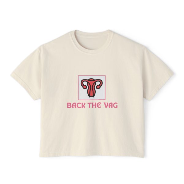 Back the Bag - Women's Boxy Tee - Image 2