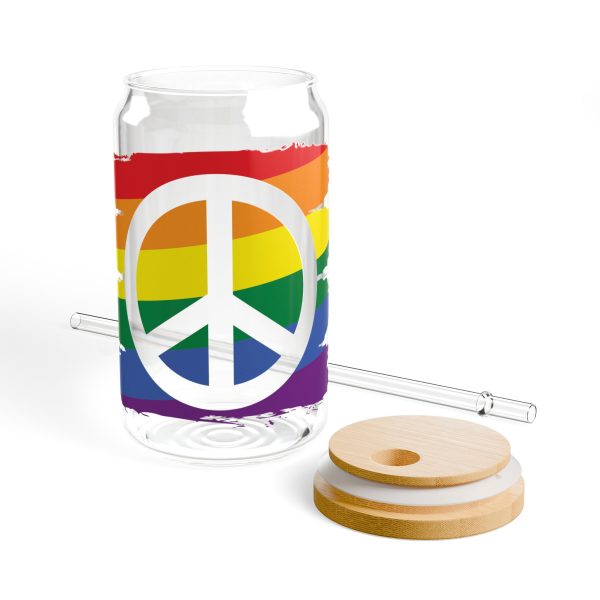 Peace Sipper Glass, 16oz - Image 5