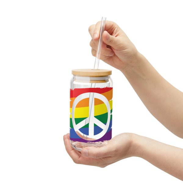 Peace Sipper Glass, 16oz - Image 7