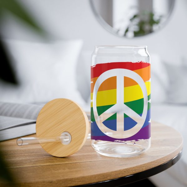 Peace Sipper Glass, 16oz - Image 8