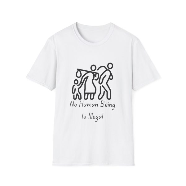 No Human is Illegal - Softstyle T-Shirt - Image 2